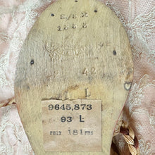 Load image into Gallery viewer, Late 1930s/ Early 1940s Deadstock French Woven Raffia Lace Up Beach Sandals w/ Wooden Platform