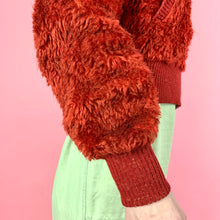 Load image into Gallery viewer, 1938 "Baby Buffalo" Faux Fur Knit Sports Jacket