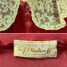 Load image into Gallery viewer, 1930s Silk Velvet Dressing Gown