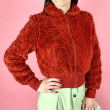 Load image into Gallery viewer, 1938 "Baby Buffalo" Faux Fur Knit Sports Jacket
