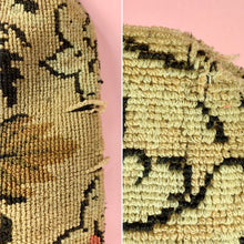 Load image into Gallery viewer, XL 1860s Carpet Bag With Leather Handles