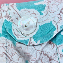 Load image into Gallery viewer, Late 30s/ Early 40s Castle/Windmill Novelty Print Feedsack Dress