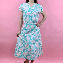 Load image into Gallery viewer, Late 30s/ Early 40s Castle/Windmill Novelty Print Feedsack Dress