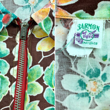 Load image into Gallery viewer, 1930s Floral Printed Cotton Smock Jacket