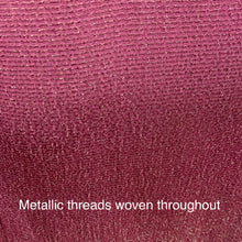 Load image into Gallery viewer, 1930s Burgundy & Metallic Silk Crepe Gown With Keyhole