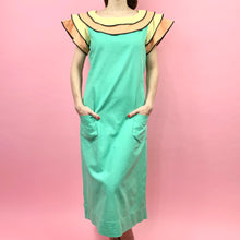 Load image into Gallery viewer, 1930s Angelica Uniform Work Dress W/ Dramatic Tiered Collar & Sleeves