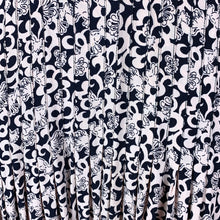 Load image into Gallery viewer, 1940s Rayon Crepe Dress With Surrealist Floating Head Print