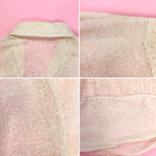 Load image into Gallery viewer, 1930s Printed Silk Organdy Blouse With Puff Sleeves