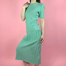 Load image into Gallery viewer, Early 1940s Von Lengerke & Antoine Seafoam Knit Sportswear Set