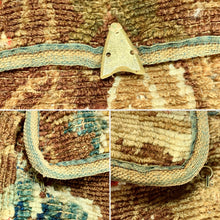 Load image into Gallery viewer, Square Civil War Era Carpet Bag