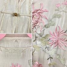 Load image into Gallery viewer, Edwardian Japanese Silk Embroidered Evening Coat