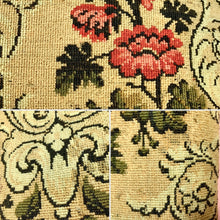 Load image into Gallery viewer, XL 1860s Carpet Bag With Leather Handles