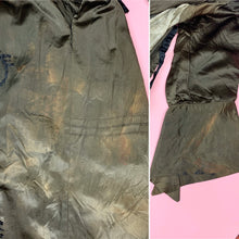 Load image into Gallery viewer, Early 1920s Beaded & Embroidered Silk Charmeuse Dress