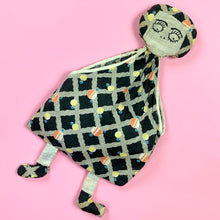 Load image into Gallery viewer, Late 1920s/ Early 1930s Deco Print Embroidered Doll Bag