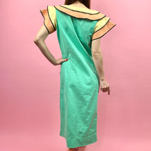 Load image into Gallery viewer, 1930s Angelica Uniform Work Dress W/ Dramatic Tiered Collar & Sleeves