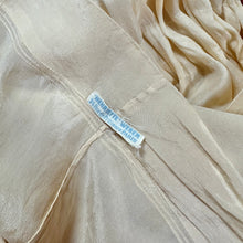 Load image into Gallery viewer, 1920s "Hentriette" Weber Paris Silk Nightgown w/ Embroidered Cherubs/Angels & Ribbon Bows