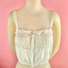 Load image into Gallery viewer, Late 1910s/ Early 1920s Lace Camisole