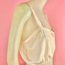Load image into Gallery viewer, 1920s Light Pink Silk Camisole w/ Embroidery