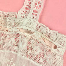 Load image into Gallery viewer, Late 1910s/ Early 1920s Lace Camisole