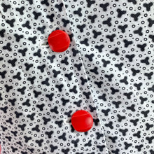 Load image into Gallery viewer, 1930s Amoeba Calico Print 2 Pc Sailor Set