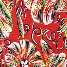 Load image into Gallery viewer, 1940s Cold Rayon Tropical Floral Blouse