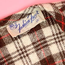 Load image into Gallery viewer, 1940s Wool Plaid Pinafore