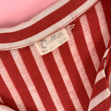 Load image into Gallery viewer, 1940s Candy Striped Shirtwaist Dress