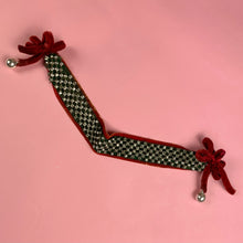 Load image into Gallery viewer, 1930s Department Store Christmas Display Rhinestone & Velvet Choker