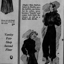 Load image into Gallery viewer, 1938 "Baby Buffalo" Faux Fur Knit Sports Jacket