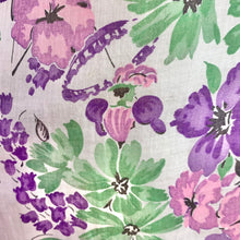 Load image into Gallery viewer, 1930s Floral Cotton Victorian Novelty Print Dress