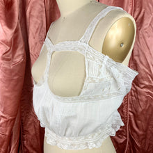 Load image into Gallery viewer, Edwardian Nursing Corset Cover w/ Cutouts