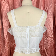 Load image into Gallery viewer, Edwardian Nursing Corset Cover w/ Cutouts