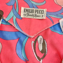 Load image into Gallery viewer, Emilio Pucci for Formfit Rogers Semi Sheer Printed Mini Dress