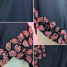 Load image into Gallery viewer, 1930s Rayon Jersey Gown With Pink Beading