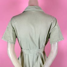 Load image into Gallery viewer, WW2 era 1940s Jacob’s Aircraft Engines Pale Green Factory Coveralls