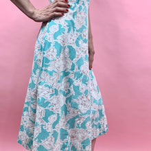 Load image into Gallery viewer, Late 30s/ Early 40s Castle/Windmill Novelty Print Feedsack Dress
