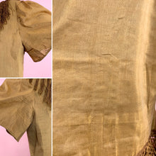 Load image into Gallery viewer, 1860s Silk Fringe Blouse
