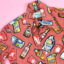 Load image into Gallery viewer, 1970s Wacky Packages Collared Shirt
