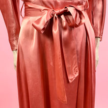 Load image into Gallery viewer, 1940s Rayon Satin Dressing Gown
