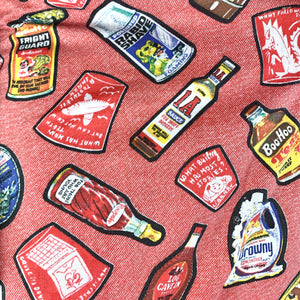 1970s Wacky Packages Collared Shirt