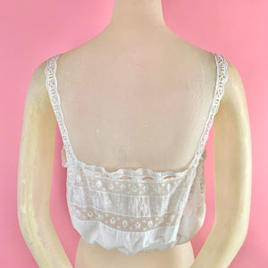 Late 1910s/ Early 1920s Lace Camisole