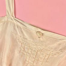 Load image into Gallery viewer, 1920s Light Pink Silk Camisole w/ Embroidery
