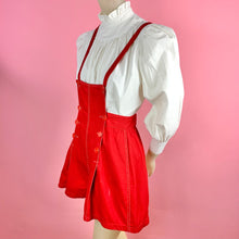 Load image into Gallery viewer, 1930s Sailor Button Overall Shorts
