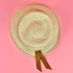 1930s Labeled Panama Hat