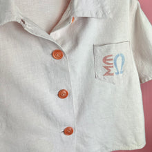 Load image into Gallery viewer, 1930s Omega Epsilon Sigma Sorority Sportswear Blouse
