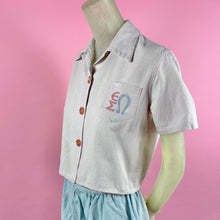 Load image into Gallery viewer, 1930s Omega Epsilon Sigma Sorority Sportswear Blouse
