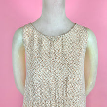 Load image into Gallery viewer, 1920s Trompe L&#39;oeil Knit Effect Dress
