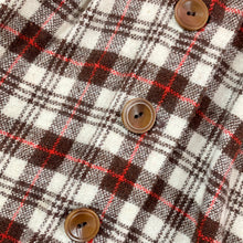 Load image into Gallery viewer, 1940s Wool Plaid Pinafore
