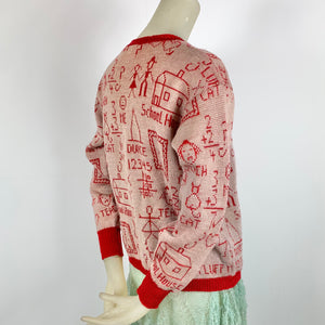 1940s Jantzen "School Daze" Cardigan Sweater