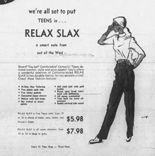 Load image into Gallery viewer, 1940s Chocolate Brown Rayon &quot;Relax Slax&quot; Trousers
